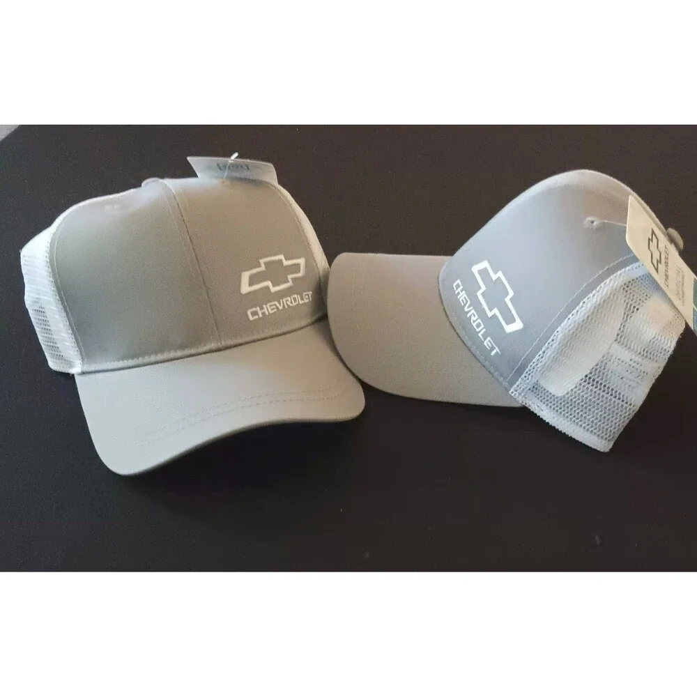 Chevrolet Gray Snapback Mesh Hat